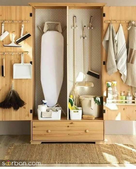 ایده کابینت های جادار | کابینت جادار برای آشپزخانه کوچک