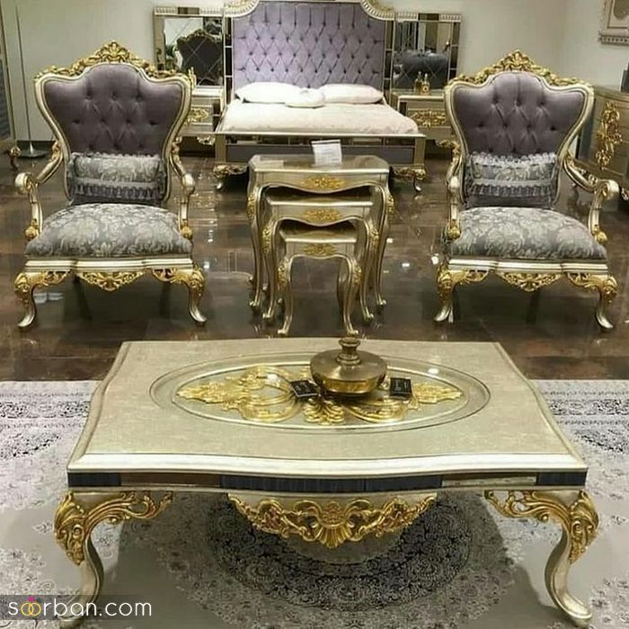 مدل مبل استیل 2021 | عکس از مبل استیل کلاسیک جدید