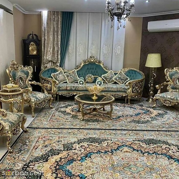 مدل مبل استیل 2021 | عکس از مبل استیل کلاسیک جدید