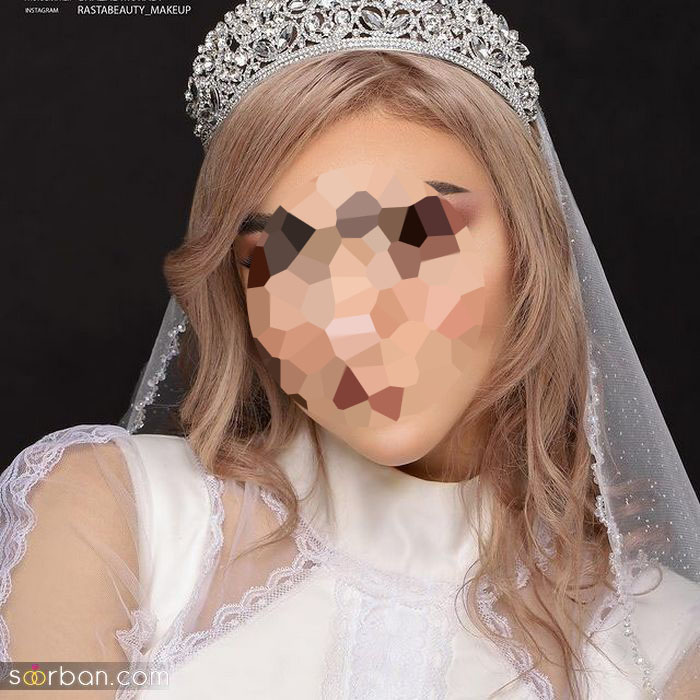 شینیون جلو مو 2021 | عکس از شینیون جلو مو عروس