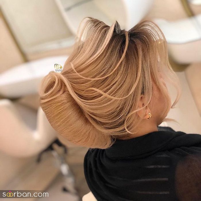شینیون بسته اقوام نزدیک عروس و داماد | شینیون جدید برای مادر داماد
