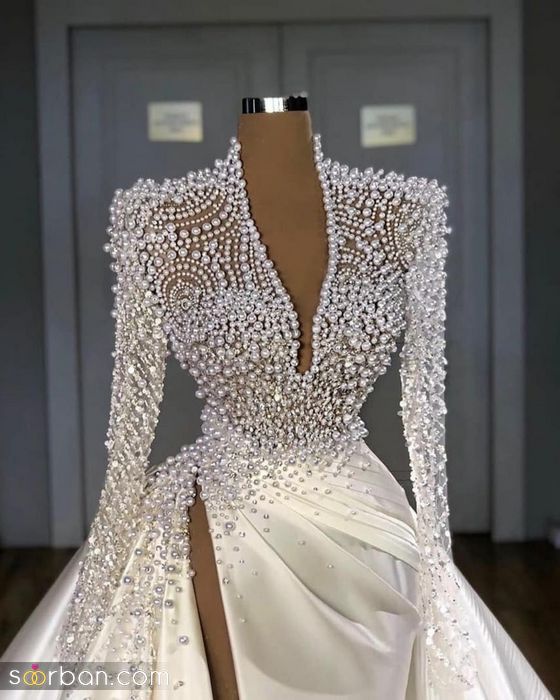 لباس عروس خوشگل 2022 | لباس عروس زیبا و پوشیده