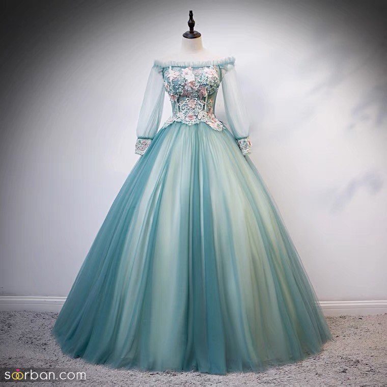 لباس نامزدی پرنسسی 2022 | مدل لباس نامزدی لاکچری