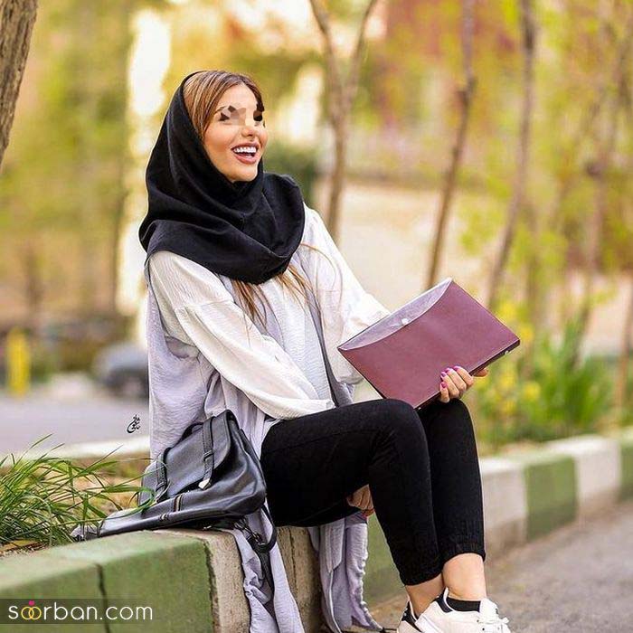 ژست عکس دخترانه | ژست عکس دخترانه در آتلیه