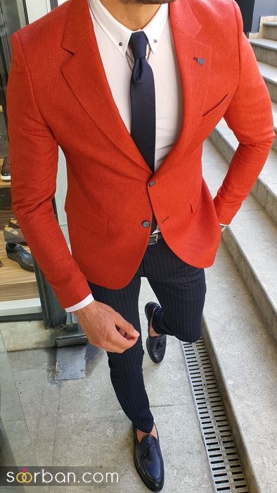 مدل کت و شلوار مردانه اسپرت ۲۰۲۲ با طرح لاکچری و جدید (رنگ های روشن