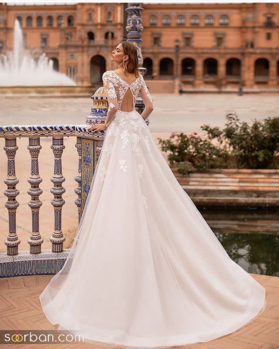 مدل لباس عروس اروپایی 2022 با طرح های شیک و خاص