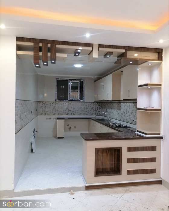 مدل کابینت آشپزخانه 2022 | کابینت آشپزخانه کوچک با طرح های مدرن