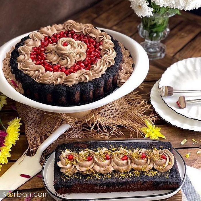 تزیین کیک ساده و زیبا | تزیین کیک بدون خامه برای جشن تولد