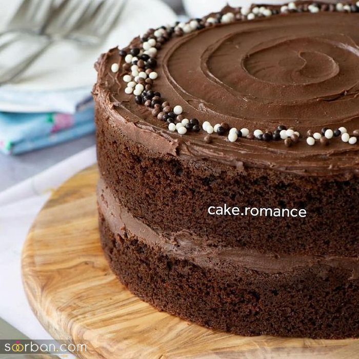 تزیین کیک خانگی با وسایل ساده | تزیین کیک خانگی با شکلات