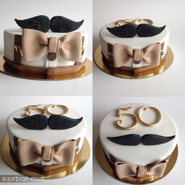 48 مدل کیک تولد مردانه جدید 2022 | تصاویری از کیک تولد مردانه عاشقانه