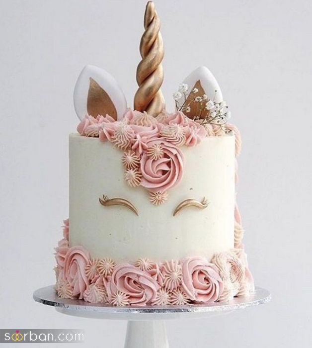 50 مدل کیک تولد بچه گانه دخترانه جدید | کیک دخترانه زیبا 2022