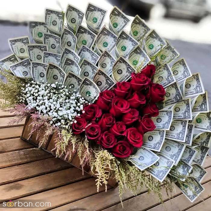 نمونه دسته گل تولد بادکنک دار بسیار خـــٱص و لاکچری مناسب تمام سنین