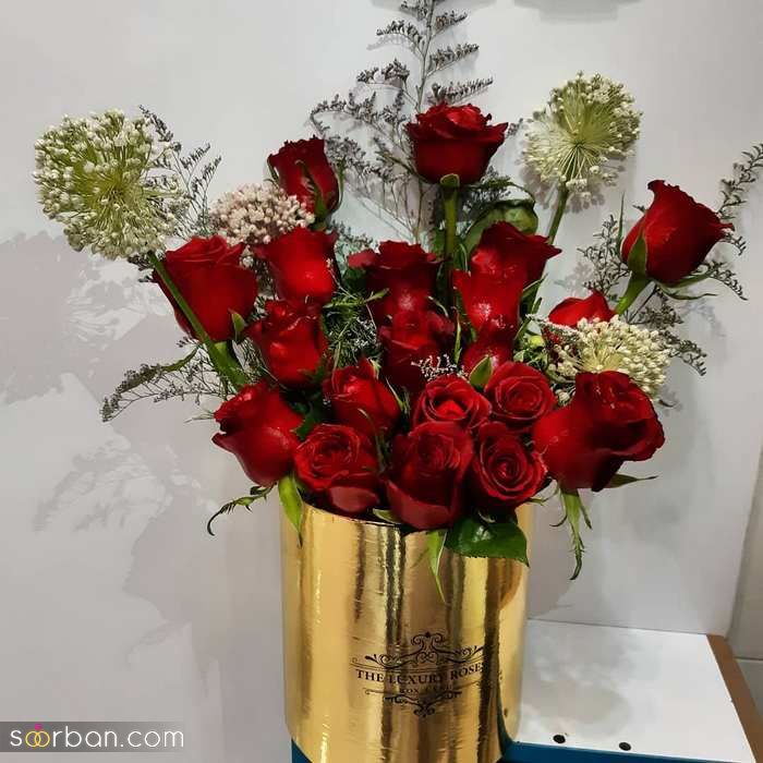 نمونه دسته گل تولد بادکنک دار بسیار خـــٱص و لاکچری مناسب تمام سنین
