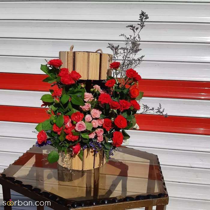 نمونه دسته گل تولد بادکنک دار بسیار خـــٱص و لاکچری مناسب تمام سنین