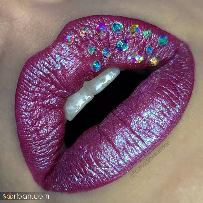 50 مدل رنگ رژ لب جیغ / ملیح بسیار دلنشین مجلسی (Lipstick color)