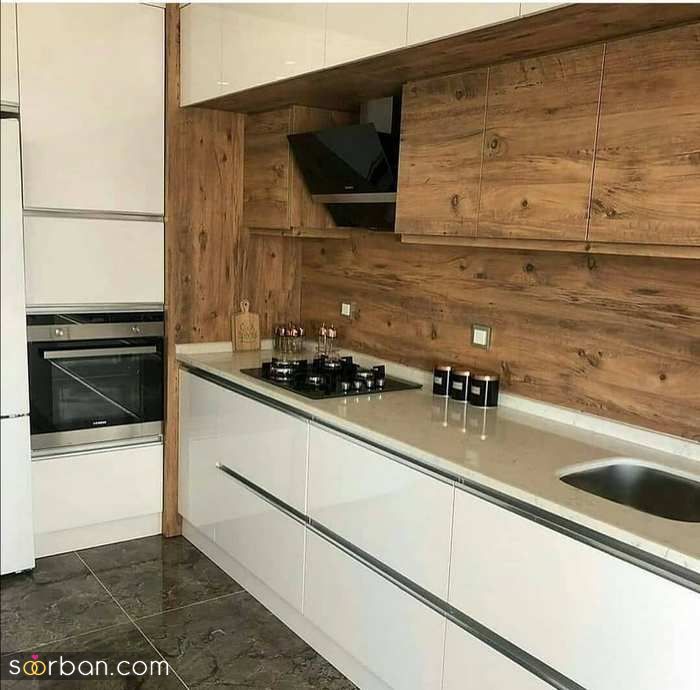 کابینت جدید 1403 | انواع رنگ کابینت جدید با طراحی واقعا زیبا ویژه نوروز 1403