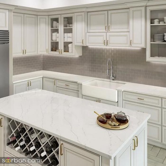 کابینت کلاسیک چوبی، مدلهای جدید و بسیار چشم نواز کابینتهای ممبران {ویژه سال 2022 - 1401}