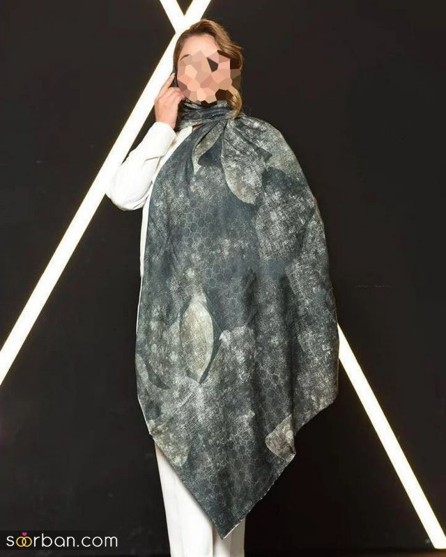 روسری عید ۱۴۰۱ | کالکشنی از مدلهای بروز روسری و شال بلند/ کوتاه
