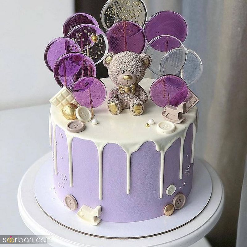 تزیین کیک تولد با کمترین وسایل به زیباترین حالت ممکن
