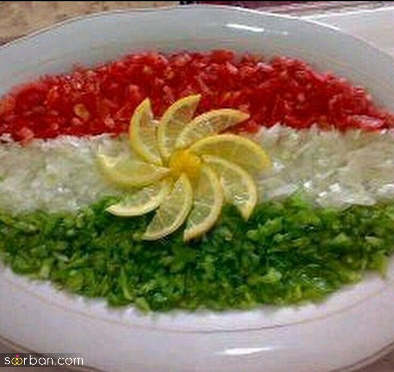 مدل تزیین سالاد 1401 یا ایده های خلاق بلاگر های اینستا (Salad)