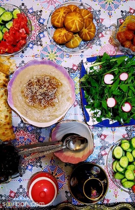 ایده تزیین حلیم گندم ویژه ماه رمضان برای کدبانوهای خلاق