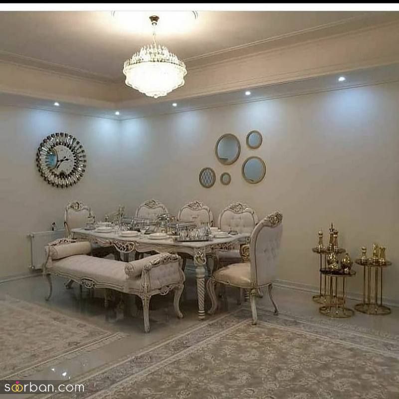 جهیزیه 1401 بسیار شکیل و زیبا ویژه عروس خانم های مشکل پسند