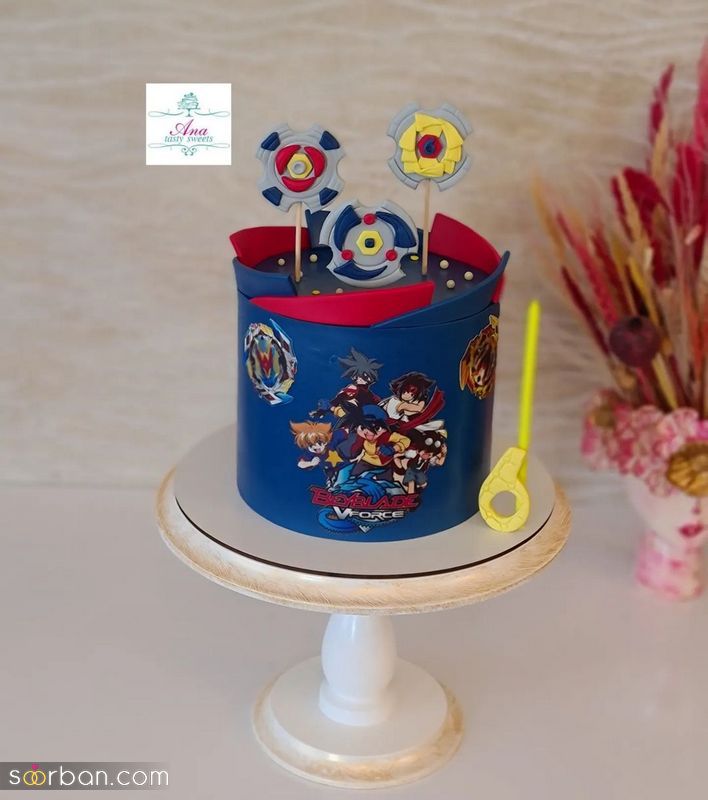 مدل کیک تولد پسرانه 1401 متناسب با شخصیت های محبوب کارتونی و انیمیشنی کودکتان 