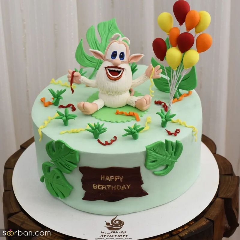 مدل کیک تولد پسرانه 1401 متناسب با شخصیت های محبوب کارتونی و انیمیشنی کودکتان 