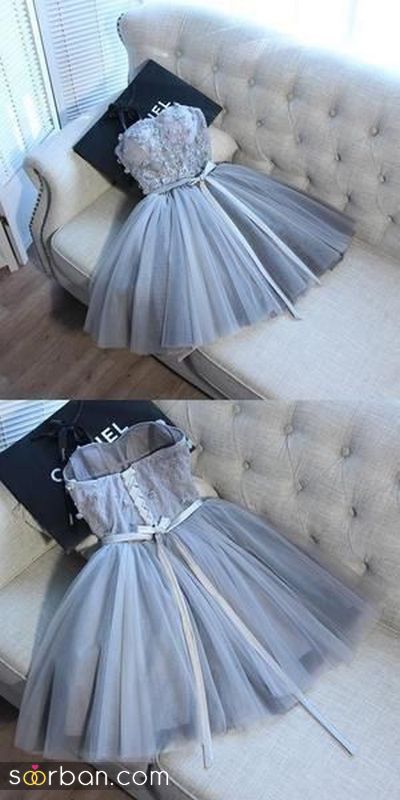 مدل لباس عروسکی 1403 کوتاه ویژه مزون دوزهای معتبر جهت ایده گفتن