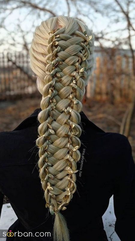 50 مدل موی دخترانه برای عروسی و عکس های شینیون و بافت مو دخترانه شیک و مجلسی