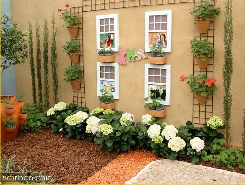 تزیین حیاط خانه 1401 ویژه حیاط های کوچک و بزرگ ایده های جالب و کم هزینه 