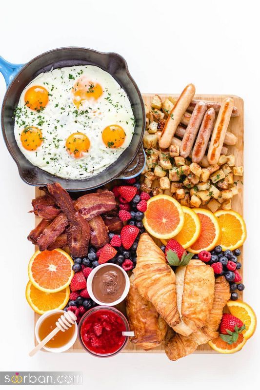 تزیین صبحانه سالم 1401 برای خانم های کدبانو و خوش سلیقه (لاکچری)