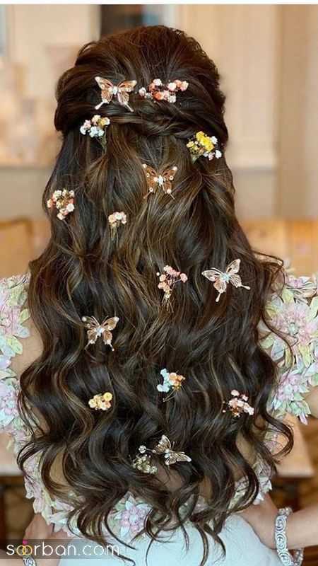 50 مدل مو باز زنانه و دخترانه جذاب و دلبر جهت ایده گرفتن برای عروسی و مجالس