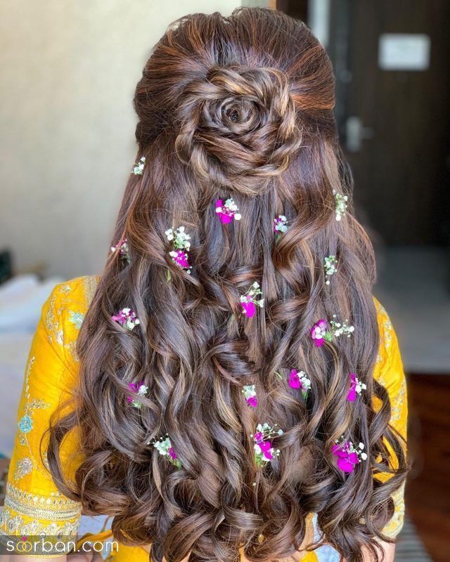 50 مدل مو باز زنانه و دخترانه جذاب و دلبر جهت ایده گرفتن برای عروسی و مجالس