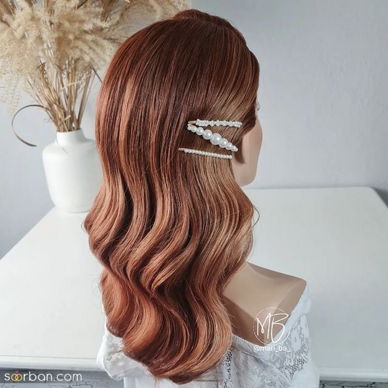 مدل مو برای عروسی 1401 مخصوص خانمهای مو بلند و کوتاه (رنگ شده و بدون رنگ)