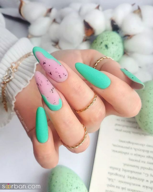 مدل لاک ناخن ساده اما زیبا و دیدنی برای تغییر استایل خود!