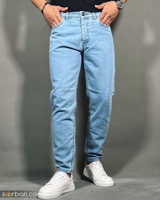 شلوار جین مردانه 1401 برای استایلی متفاوت با رنگ بندی جذاب ترند شده