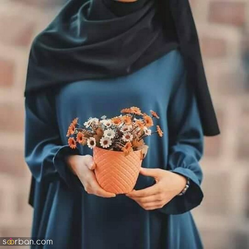 50 عکس دختر با حجاب زیبا و فیک برای پروفایل (بدون چهره و با چهره) عکس دختر محجبه با چادر و روسری
