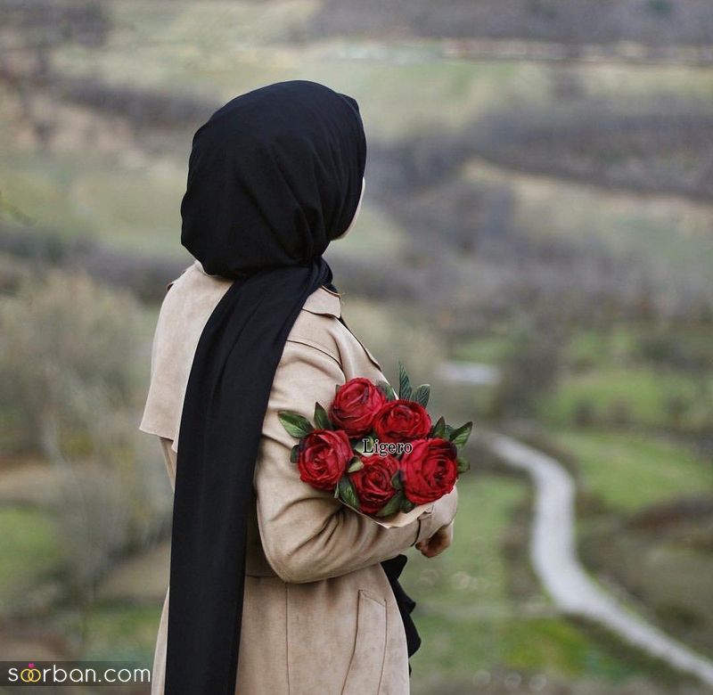 50 عکس دختر با حجاب زیبا و فیک برای پروفایل (بدون چهره و با چهره) عکس دختر محجبه با چادر و روسری
