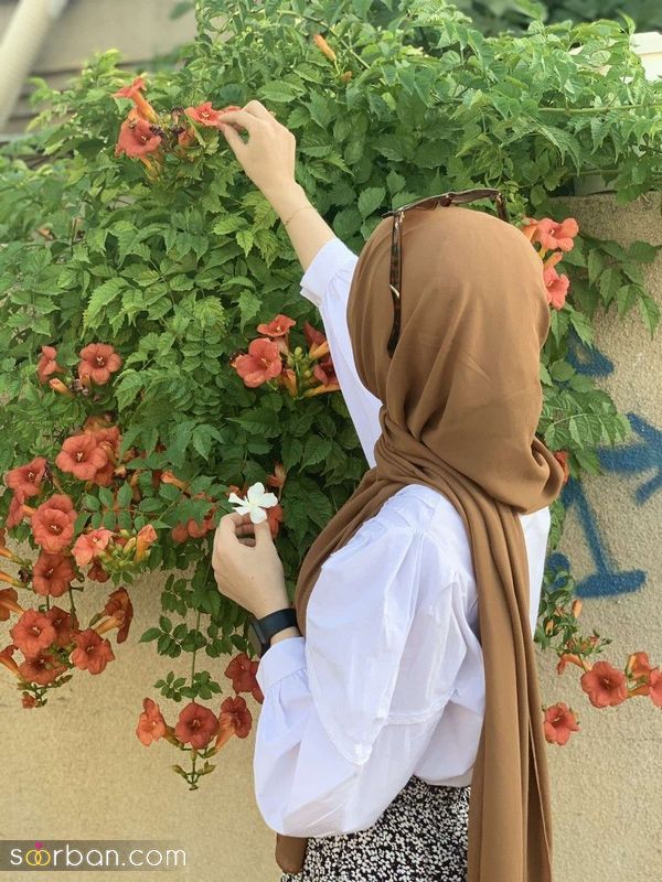 50 عکس دختر با حجاب زیبا و فیک برای پروفایل (بدون چهره و با چهره) عکس دختر محجبه با چادر و روسری