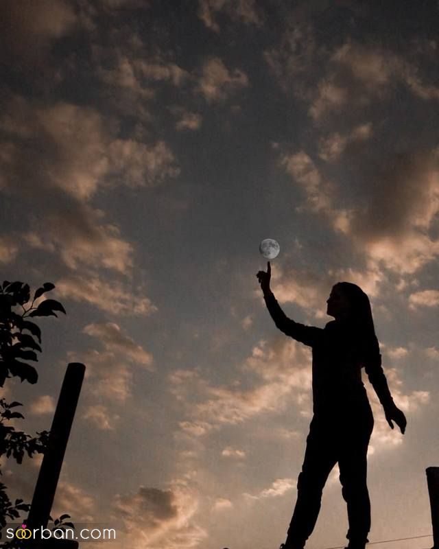 عکس ماه 1404 هنری / تصاویر ماه از نمای نزدیک و کامل [جذاب و دیدنی]