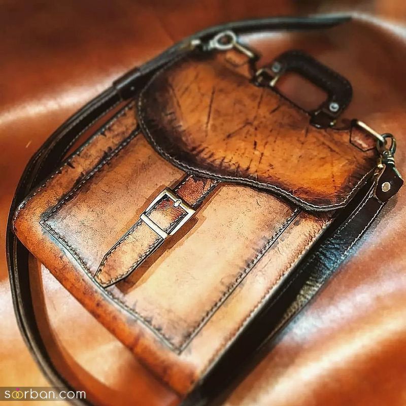 کیف دوشی چرم 1401 (بزرگ و کوچک) که استایل متفاوتی به شما میدهد