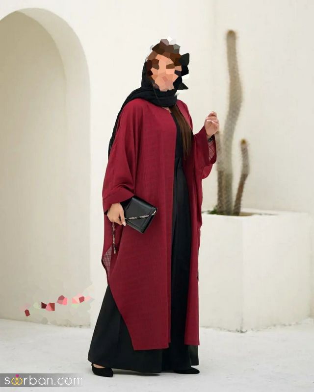 مانتو زرشکی 1401 با رنگ های تیره و روشن مناسب خانمهای سلیقه دار (بلند و کوتاه)