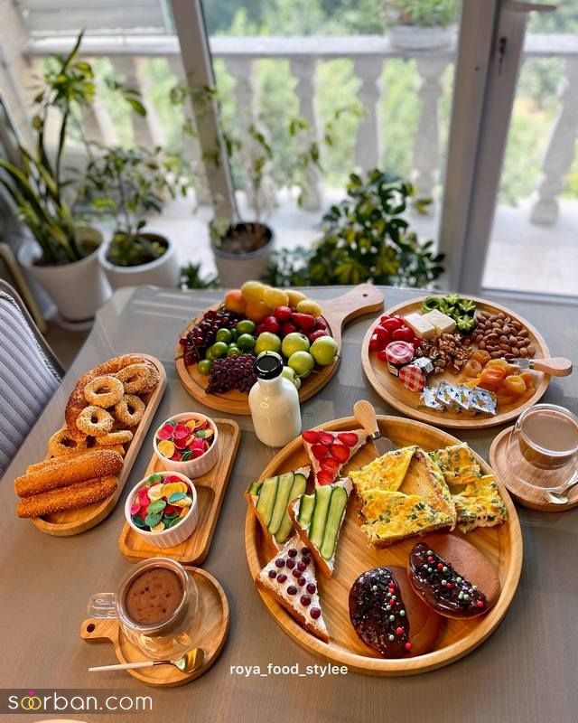 تزیین سفره غذا 1401 برای خانم های خوش سلیقه و خانه دار 