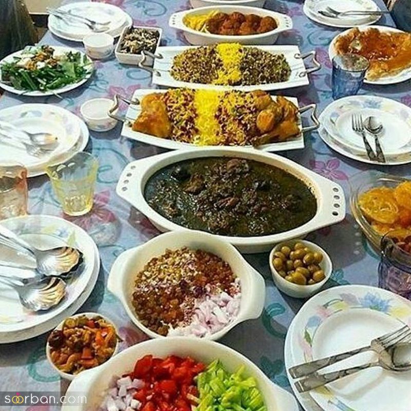 تزیین غذا برای مهمانی 1401 که کمک بسیاری به شما میکند (همچنین کد بانو نمونه میشوید)