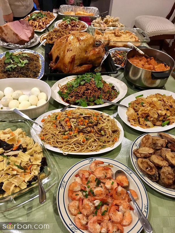 تزیین غذا پاگشا 1401 با انواع غذا خوشمزه و دسر/ ژله ها زیبا و دیدنی