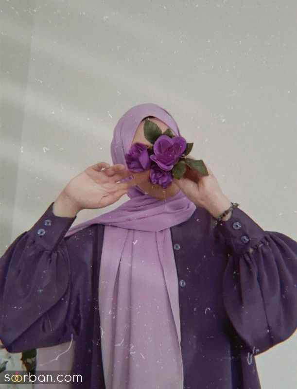 عکس پروفایل دخترانه با حجاب جدید 1404
