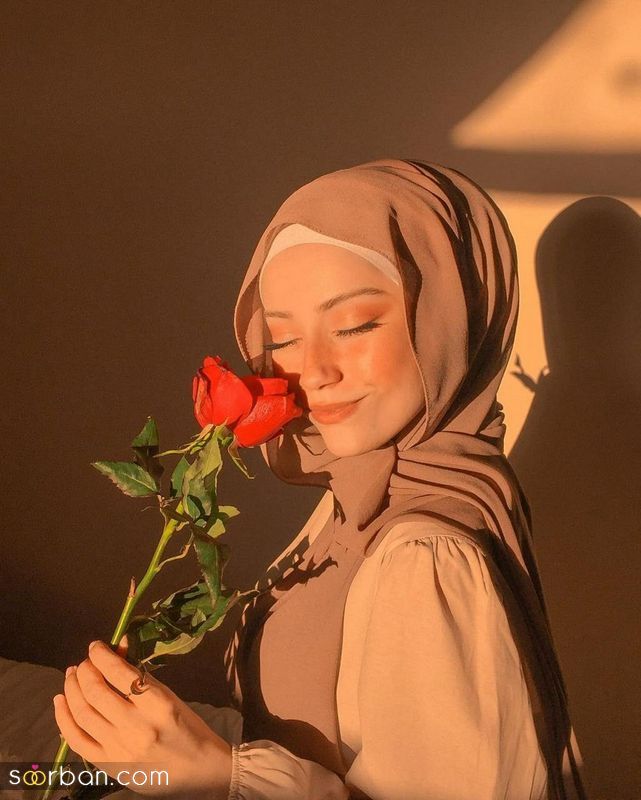 عکس پروفایل دخترانه با حجاب جدید 1404
