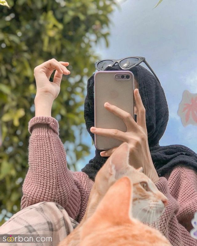 عکس پروفایل دخترانه با حجاب جدید 1404