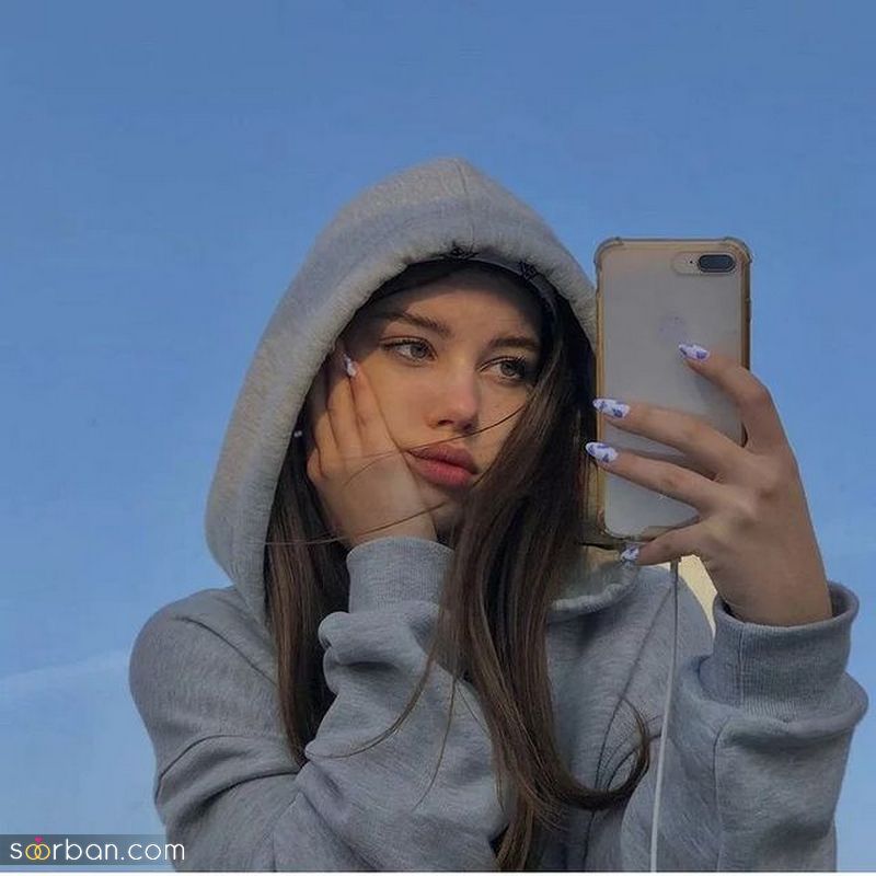 عکس چهره دختر فیک 1404 خارجی با صورت های بسیار زیبا